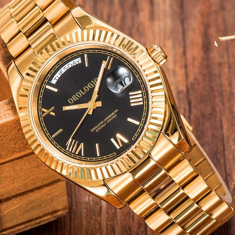 montre de luxe Mens Watches 41mm Automatic Movement full Stainless Watches 2813 Mechanical watches Luminous - 8 of 9