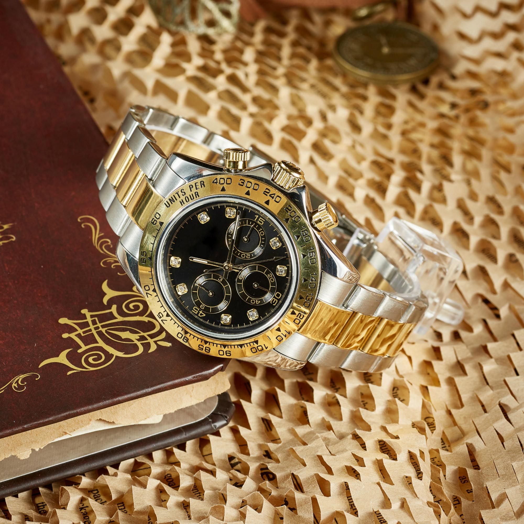 ZDR-High quality Fashion Style 2813 Automatic Movement Watches Full Stainless Steel Sports Men Watch luminous montre de luxe Wristwatches gifts - 5 of 9