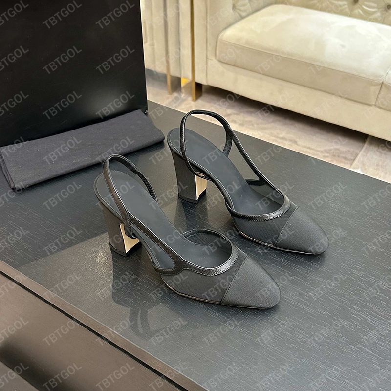Free Shipping 2026 New Arrival Women 10A Mesh Ballet Flats Designer Bow Slingback Pink Party Dress Pumps 1058 - 5 of 8
