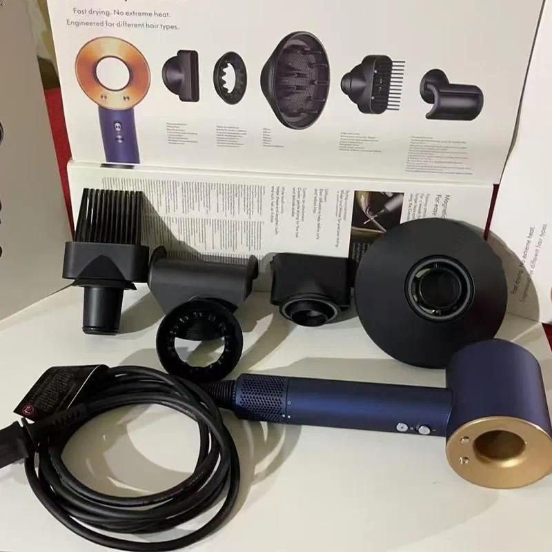 Fashion Hair Dryers Salon Anion Mute Hairdryer Designer Hair Care Electric Hair Drier Quick-dry Safety Egative Ionic Professional negative Quick-dry Blow Power - 4 of 8