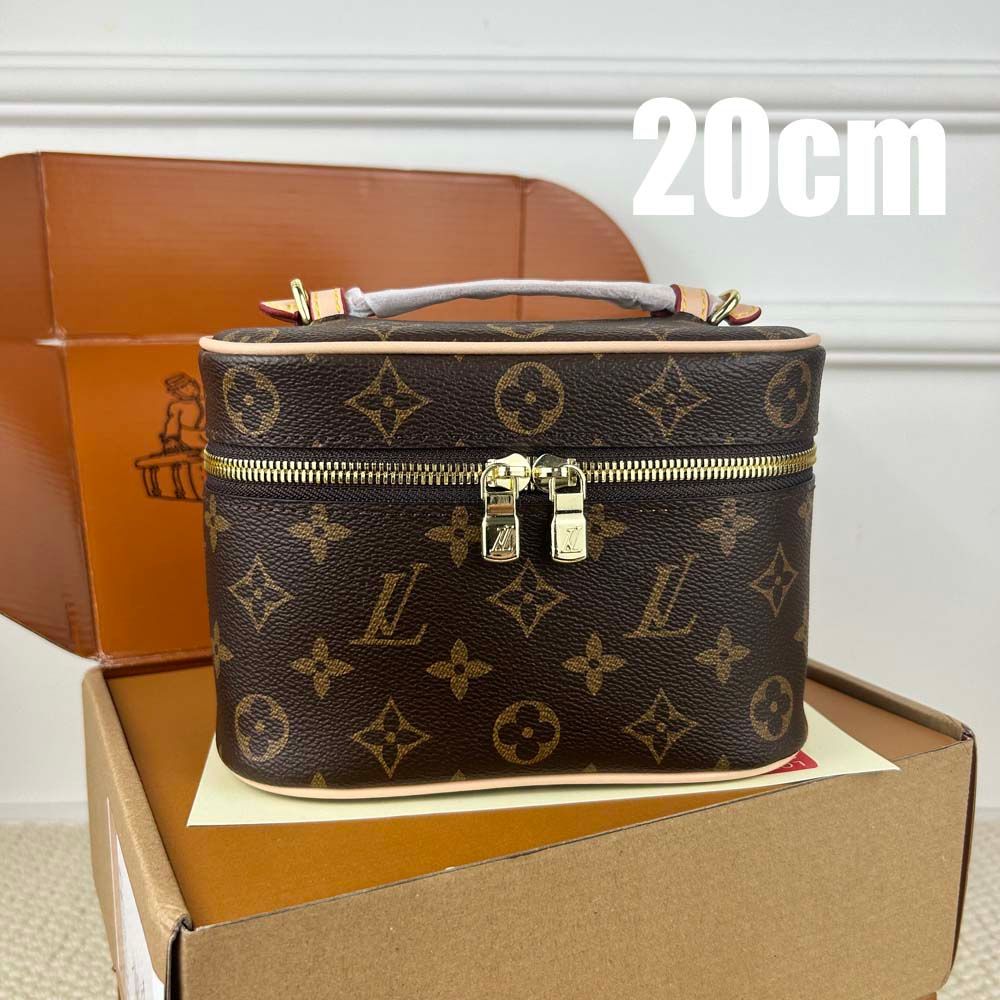Designer Bag sac de luxe Nice nano vintage makeup bag shoulder bag Makeup Bag Luxury Cosmetic bag designer Women's Handbag Purse designer - 7 of 8