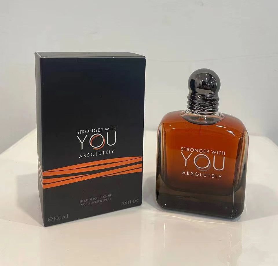 90ml Spices Power Of You Perfume 100ml Stronger With You Spices Freeze Absolutely Intense Eau De Parfum Man Cologne Spray Fast Ship High Quality - 4 of 6