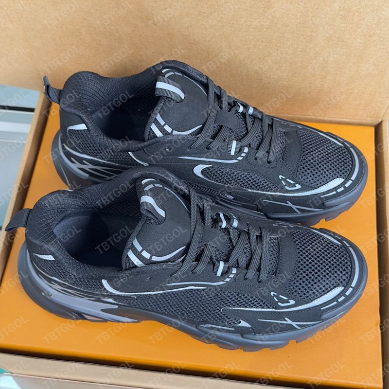 High Quality Men Designer Runner Tatic Sneaker Luxury 2.0 Leather Running Shoes Dynamic Print Mesh Trainers Lightweight Running Hiking Shoes 1098 - 6 of 8