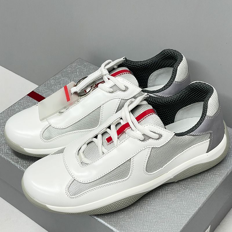 10A Cup Sneakers Designer Casual Shoes Genuine Leather Mens Sneaker EU47 Sport Shoes Outdoor Trainers Running Shoes Men Cloudbust Thunder Chunky Sneakers 447 - 4 of 8