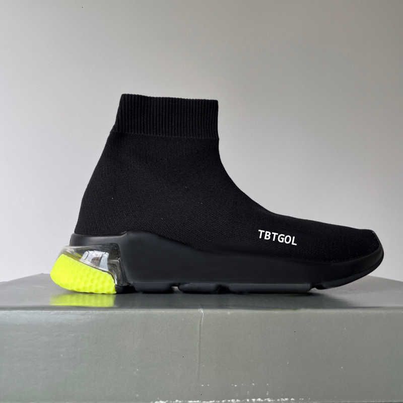 Designer Casual Shoes Sock Sports Trainers 1.0 2.0 3.0 Lace-up Trainer Luxury Women Men Nude Glitter Graffiti Runners Sneakers Socks Boots Knit Outdoor Free Shipping 017 - 5 of 9