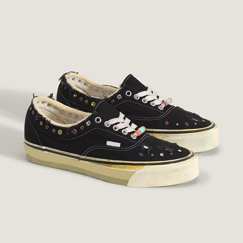 2026 Pearlized Canvas Shoes Luxury Brands Old Sneakers Mens Women Designer Trainers Vintage Sports Casual Shoes Lace-Up Walking Shoe 1083 - 3 of 9