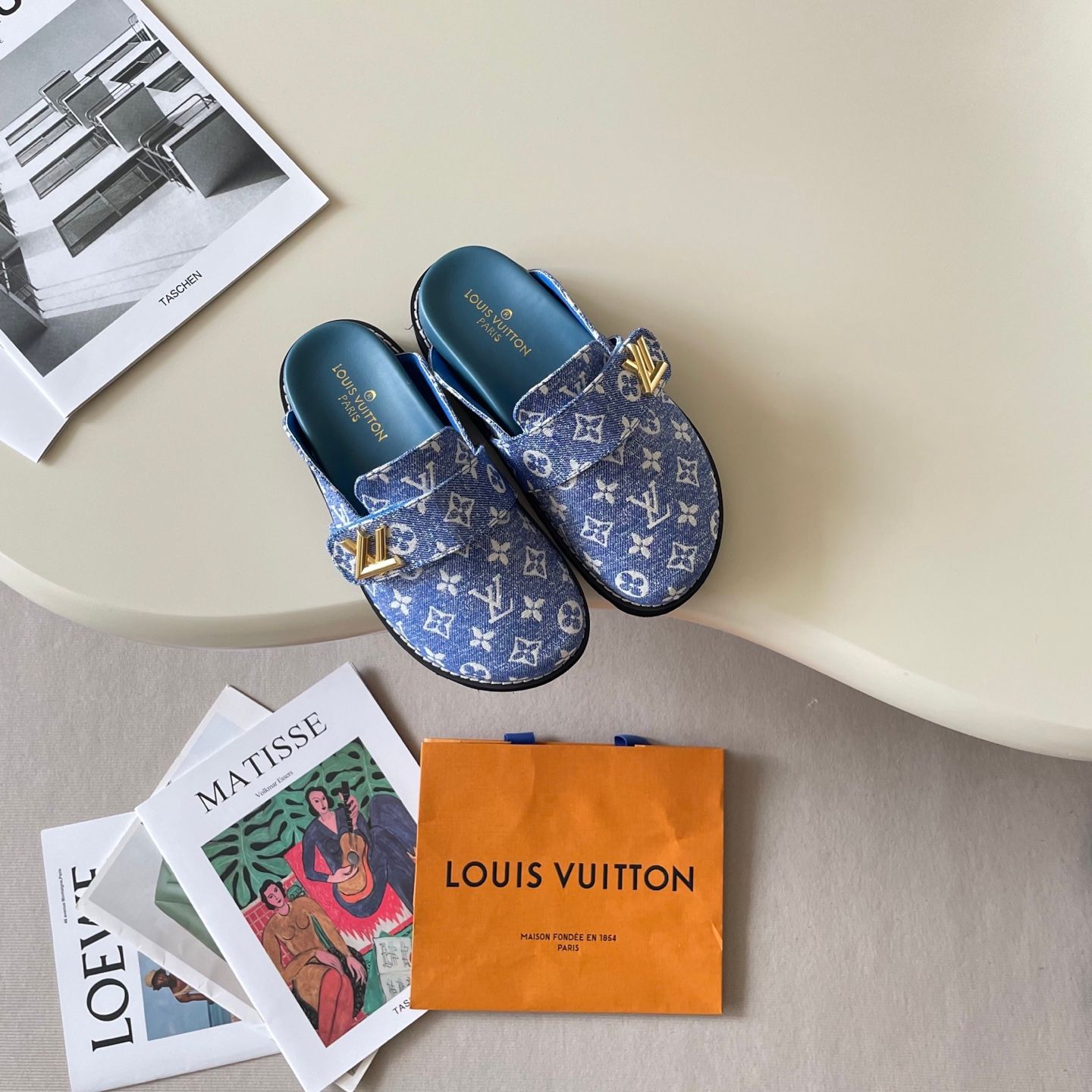 Louis Vuitton Cosy comfort Mule Clogs For Women Fleece Lined Warm Backless Platform Slides Non Slip Casual Autumn Winter Indoor Outdoor Slippers Multiple colors - 4 of 8