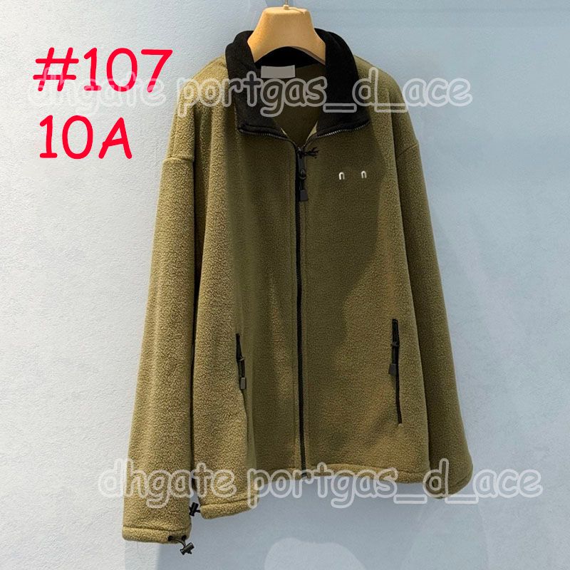 Luxury Letter Embroidered Fleece Jacket Coat Designer Women Long Sleeve Zipper Outerwear Winter Autumn Vacation Street Style Velour Jackets - 2 of 7