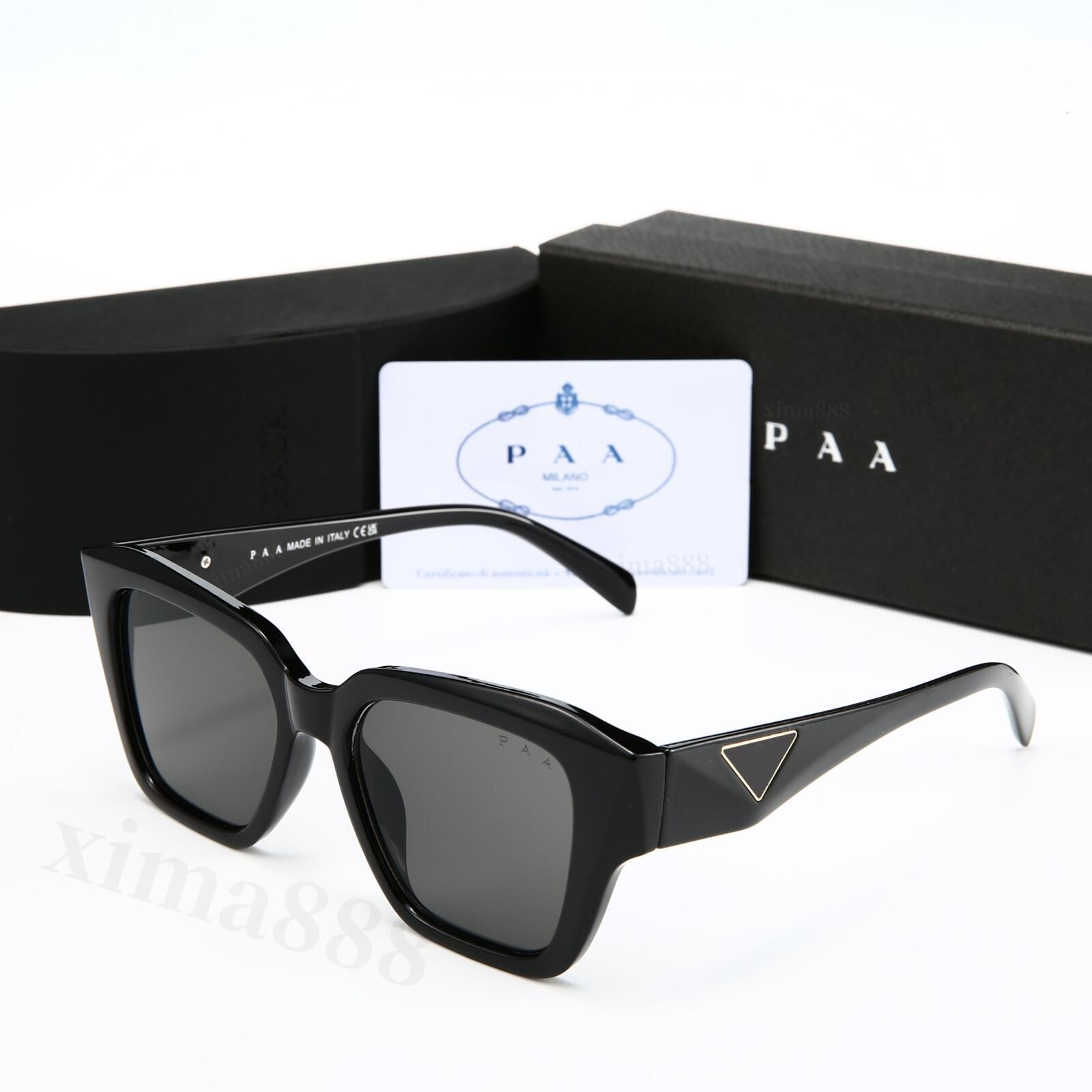 Top luxury Sunglasses designer womens Mens Wearing fashion hot selling senior Eyewear For Women eyeglasses frame Vintage Metal Sun Glasses With box - 7 of 9