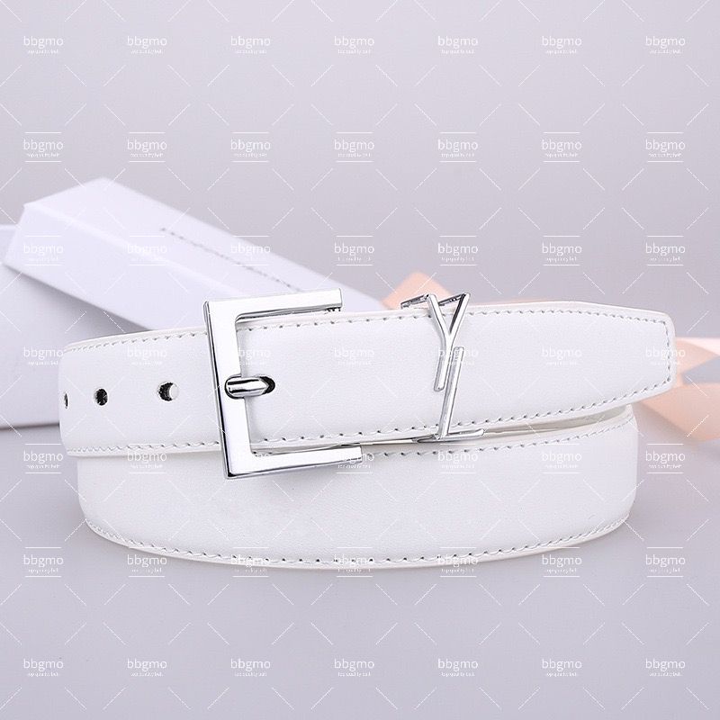 Belt Designer Belt Quiet Belts for Women Men Belt Genuine Leather 2.5 C M Width High-quality Multiple Styles with Box No Box Optional - 6 of 6