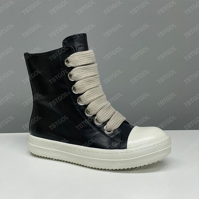 Large Size EU48 Free Shipping Designer Casual Shoes Designer Boots Men Women High Top Sneaker Canvas Casual Shoes Leather Suede Thick Rope Walking Shoes 1124 - 7 of 9