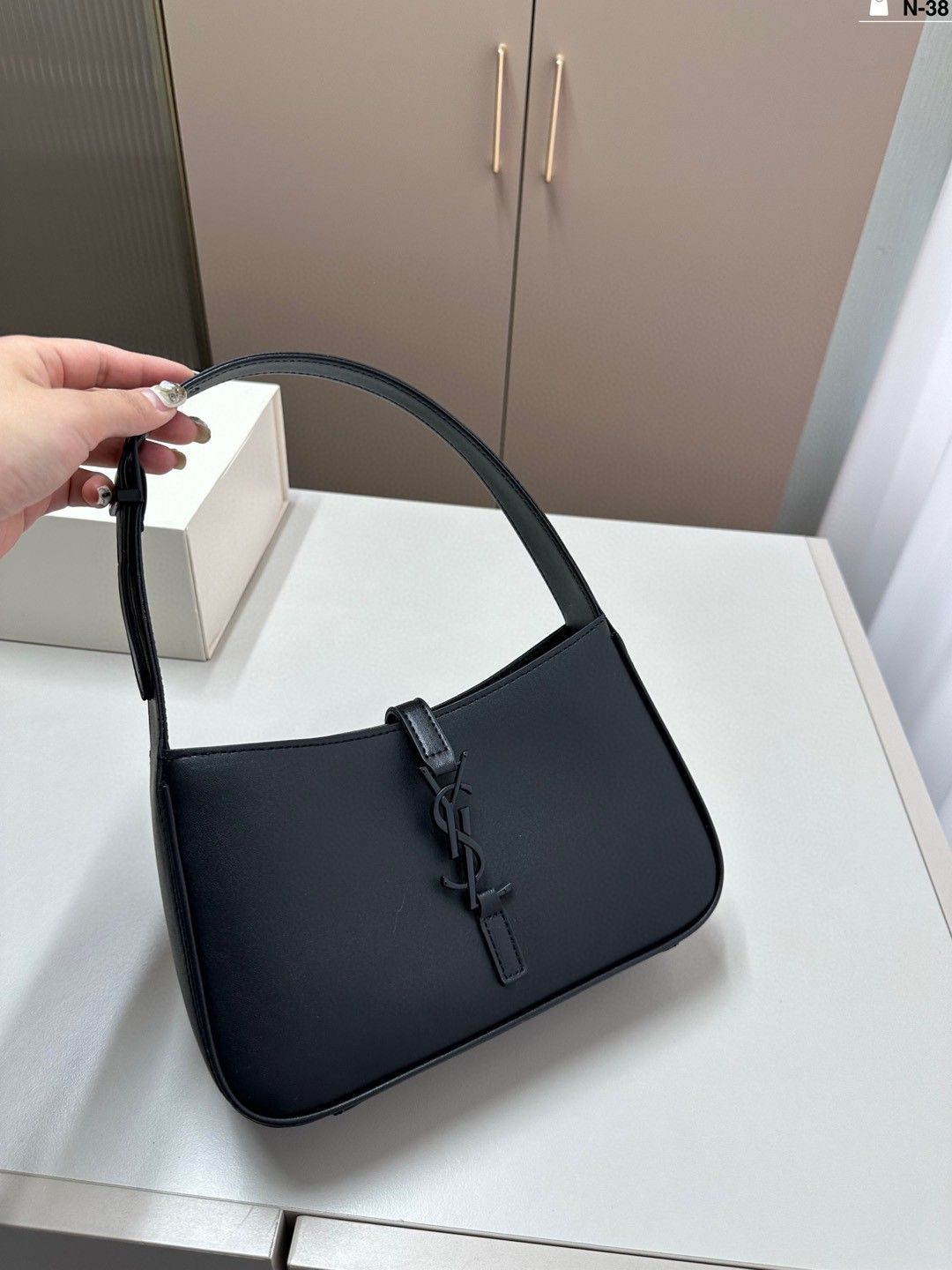 bag handbag womens hobo shoulder luxury bag designer bag clair solid casual simple bags purse Sac - 6 of 8