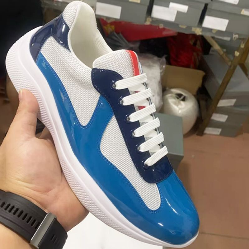 New Men Women Americas Cup Sneakers Designer Mesh Sport Shoe Retro Multicolor Lace-up Casual Shoes Outdoor Runner Trainers Daily Footwear 53 - 5 of 9