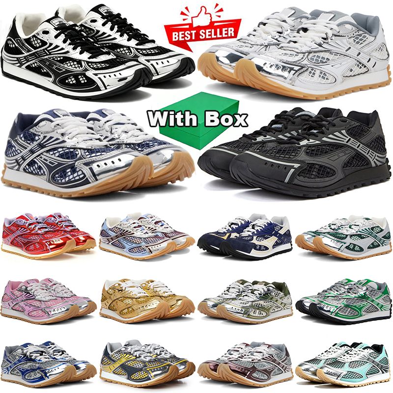 with box designer orbit sneakers shoes for women mens trainers Sliver White Triple Black Pink Navy chaussure luxurys platform sneaker casual sneaker - 2 of 9