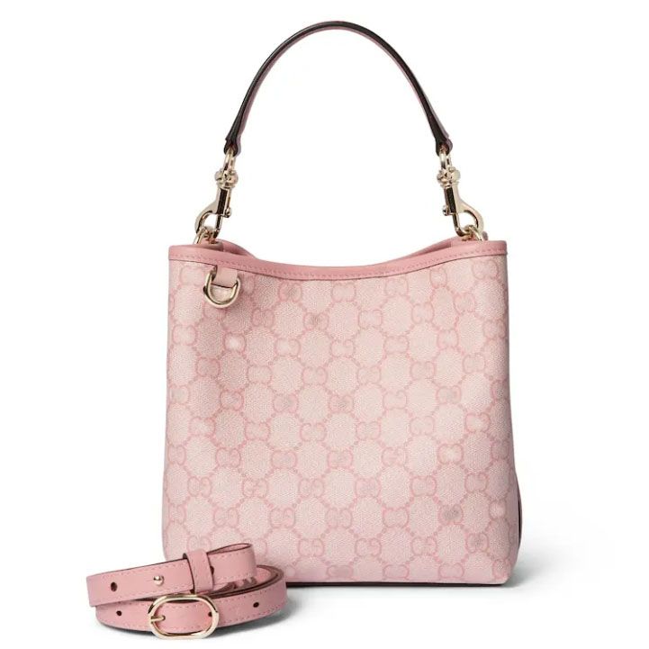 Emblem designer bucket bag luxury Ophidia high quality Paparazzo womens style crossbody bag classic green printed leather handle handbag top quality bag 12A. - 9 of 9