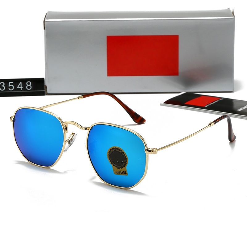 RB sunglasses Designer Sunglass for Women Luxury Metals Sunglasses Mens Casual Fashion Eyeglasses Street Style Sunglass Outdoor Beach Sun Glasses - 4 of 9