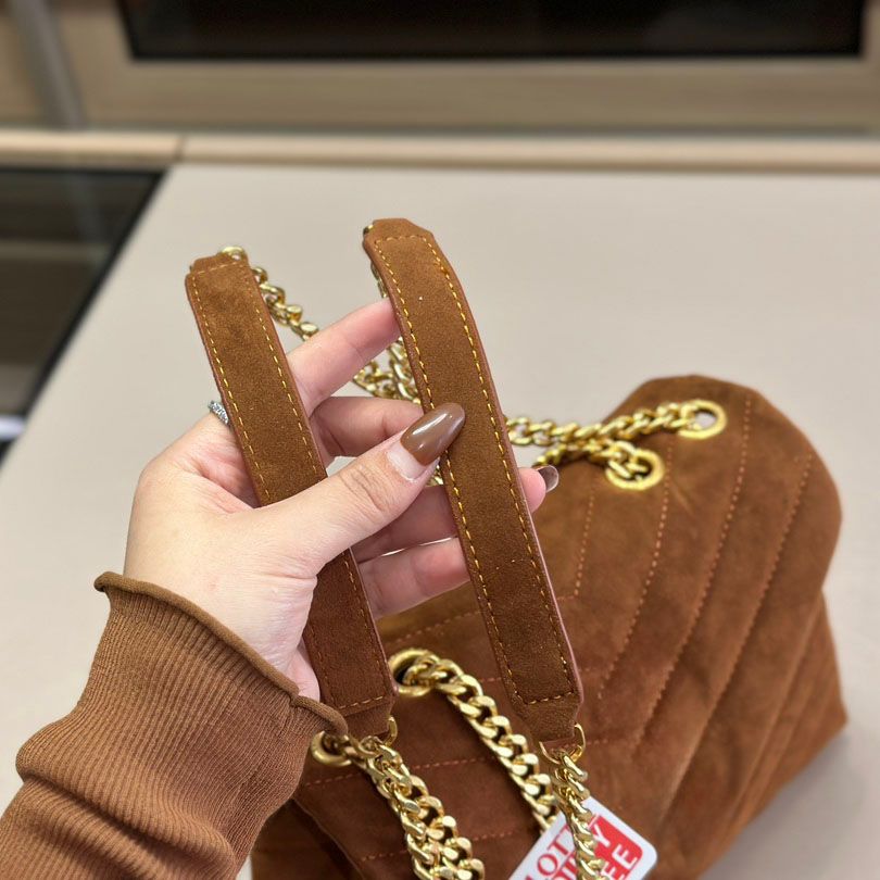 Bags designer bag cloud bag Frosted fluff gold chain bag messenger bag envelope bag women shoulder bag crossbody bag luxury handbag pillow bag classic purse - 8 of 8