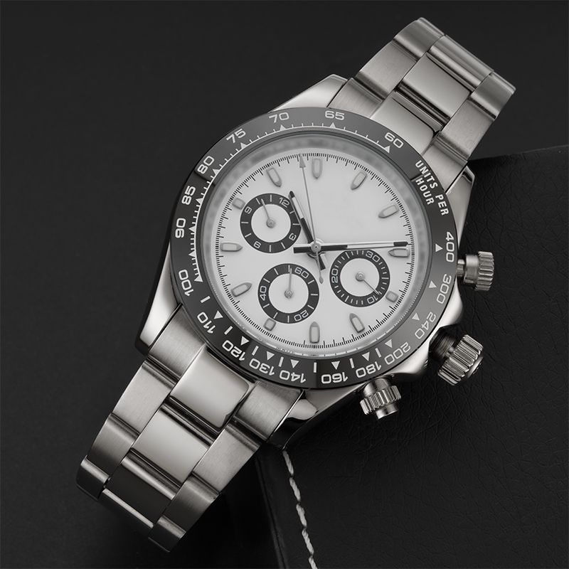 Luxury Men Watch 2813 Automatic/quartz Movement Watches Full Stainless Steel Sports Chronograph Mens Watches luminous montre de luxe Wristwatches gifts - 5 of 9