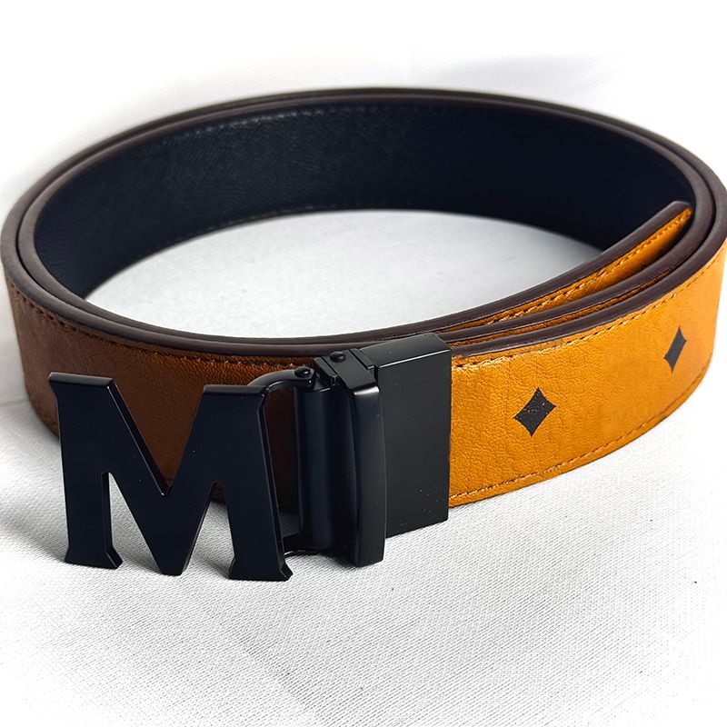 Belt Designer belts for men and womens belts Genuine Leather Belt Width 3.8cm luxury Belt cowhide Cintura Ceintures Belt for Women Gurtel Big Buckle Waistband with box - 5 of 8