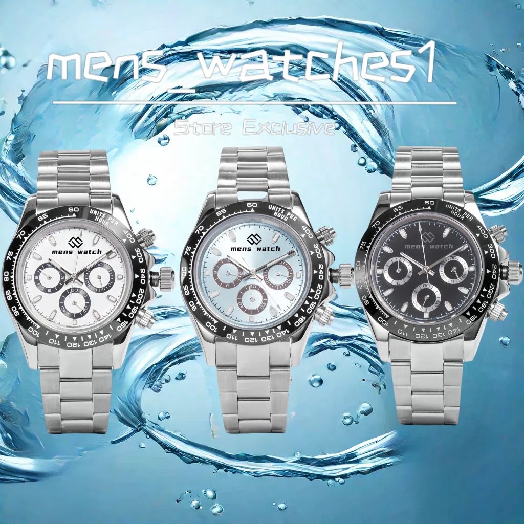men's watch automatic movement watch full stainless steel sapphire glass super bright 41mm luxury watches - 3 of 9