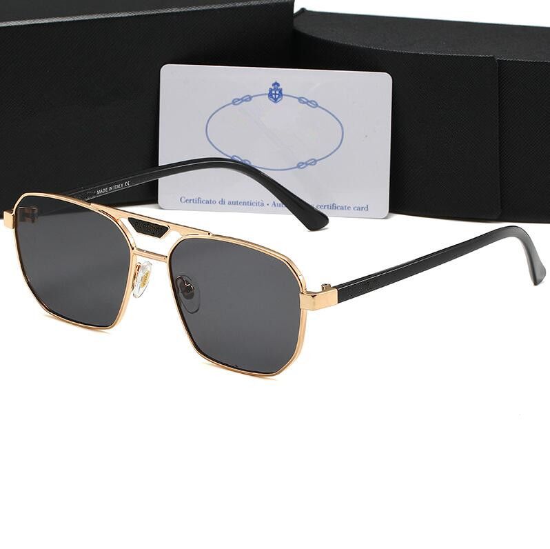 Designer Luxury sunglasses women men fashion Goggle Sun for driving Beach shading UV protection polarized glasses gift with box p1260 - 6 of 8