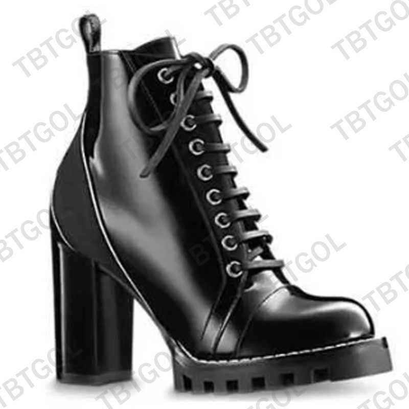 2026 Designer Star Trail Ankle Boots Martin Desert Boot High Heels Boots Women Leather Boots Vintage Print Jacquard Textile Fashion Platform Suede Boot Shoes 013 - 5 of 8