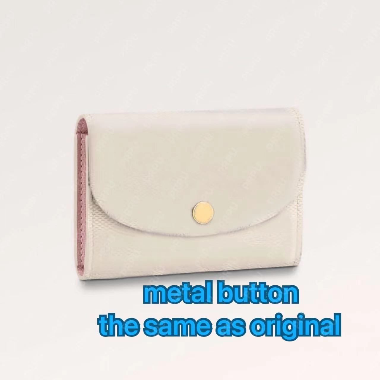 Designer wallet card holder coin purse women classic vintage mini wallet pouch luxury short wallets Pocket clutch handbags woc PRPU long wallets fashion - 3 of 7