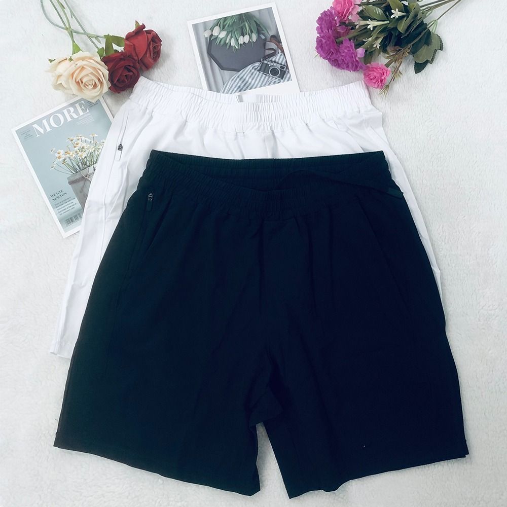 Shorts Loose Fit Comfortable High Waist Solid Color Minimalist Daily Casual Unisex Breathable Skin - Friendly Fashion Versatile Summer New Shorts - 2 of 9