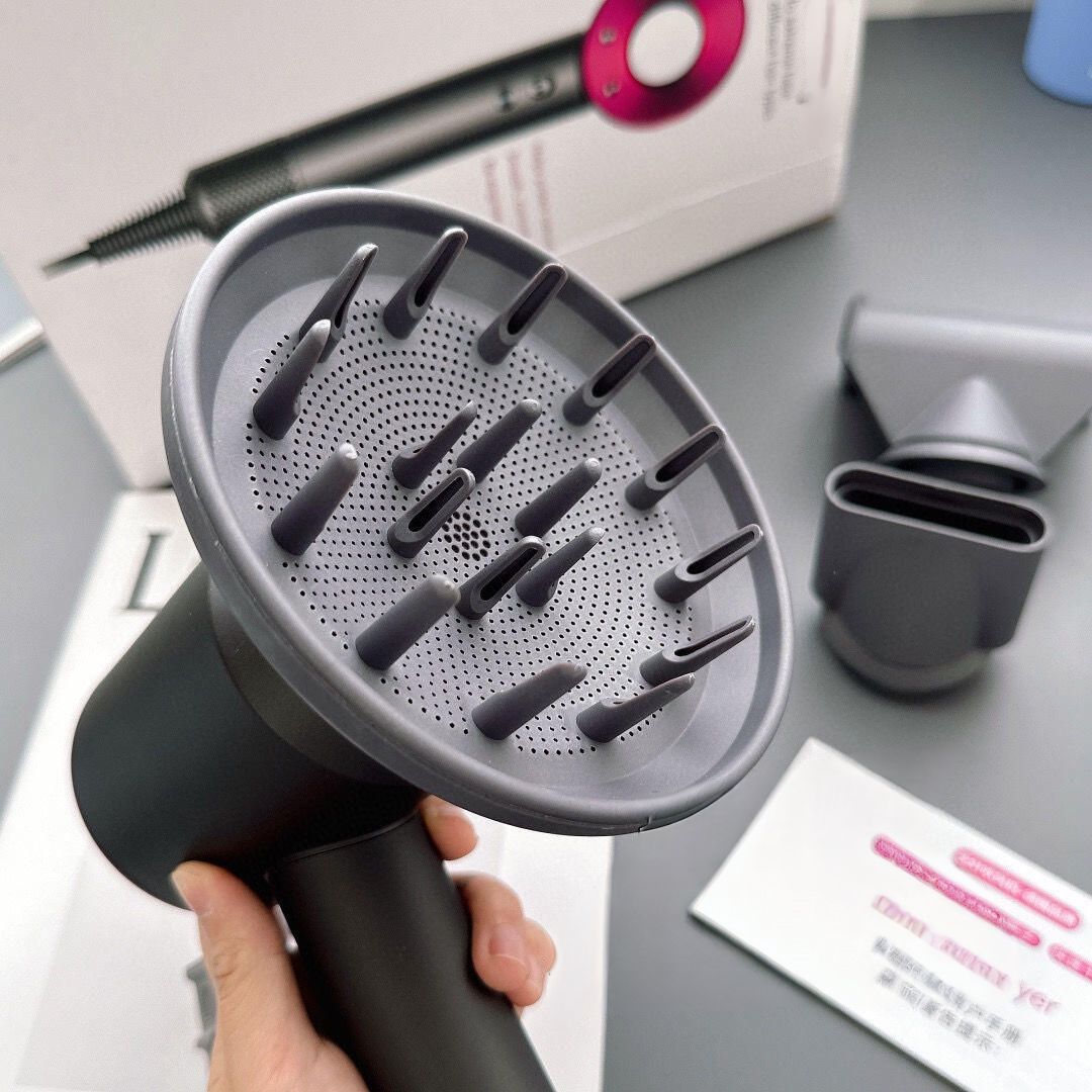 hair dryer professional dryer blow dryer electric hair drier air wrap ceramic ionic tourmaline air blower secadora quickdry salon barber leafless powerful safety - 8 of 9