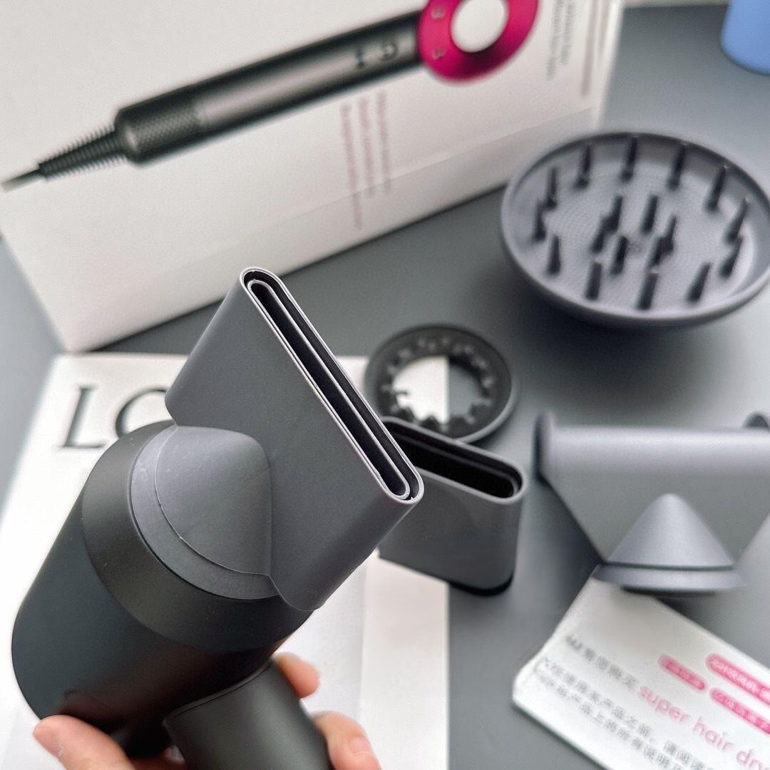 hair dryer professional dryer blow dryer electric hair drier air wrap ceramic ionic tourmaline air blower secadora quickdry salon barber leafless powerful safety - 4 of 9