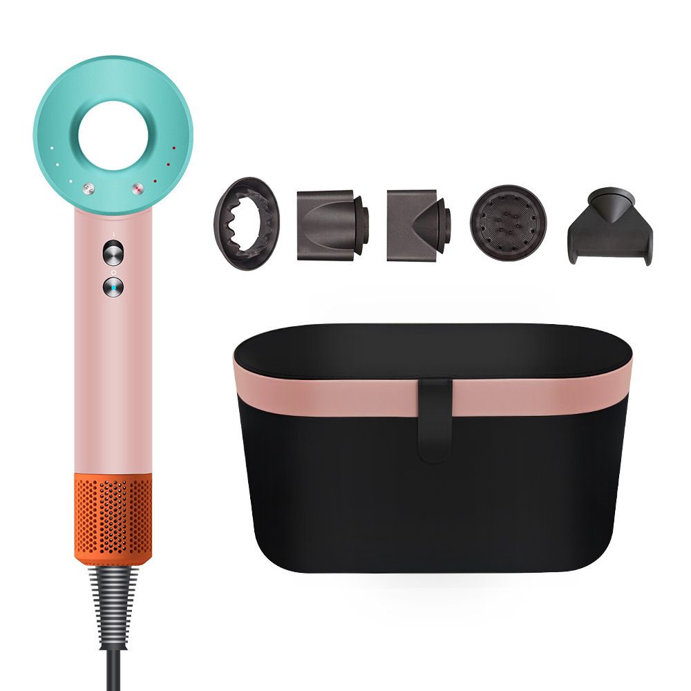 Designer Dryers Hair Anion Salon MuteHairdryer Designer Hair Care Electric Hair Drier Quick-dry Safety Blow Power 1.8M 5-in-1 with gift box - 5 of 8