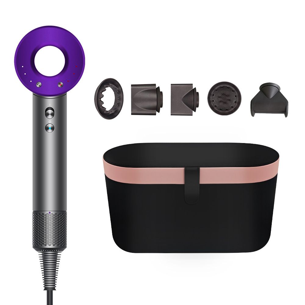 Designer Dryers Hair Anion Salon MuteHairdryer Designer Hair Care Electric Hair Drier Quick-dry Safety Blow Power 1.8M 5-in-1 with gift box - 6 of 8