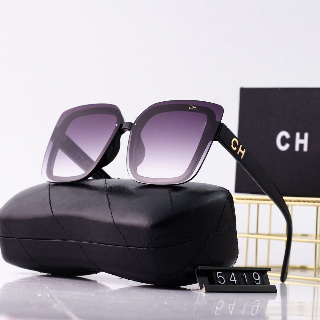 Designer fashion Luxury sunglasses for women men exquisite Vintage full frame Driving Beach shading UV protection polarized glasses gift with box good - 4 of 5