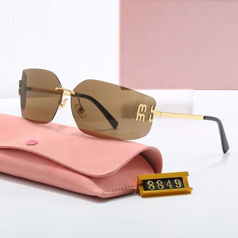 Sunglasses designer sunglasses sunglasses for women Women's Sunglasses Fashion Outdoor Style Eyewear Multi-style full-frame spectacles nice 5311 - 7 of 7