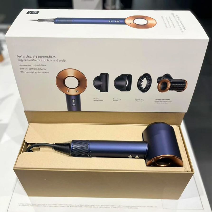 Fashion Hair Dryers Salon Anion Mute Hairdryer Designer Hair Care Electric Hair Drier Quick-dry Safety Egative Ionic Professional negative Quick-dry Blow Power - 3 of 8