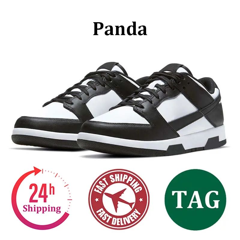 Designer Shoes Men Women Casual Running Shoes Flat Sneakers Panda Triple White Black Orange Pink University Blue Red Green Red Hiking Outdoor Mens Sports Trainers - 8 of 8