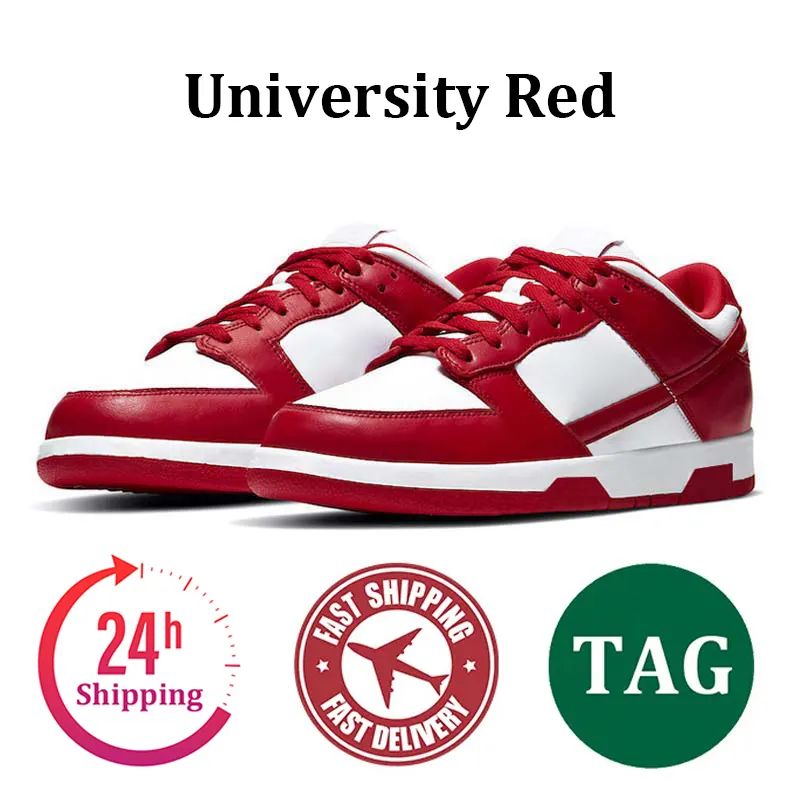 Designer Shoes Men Women Casual Running Shoes Flat Sneakers Panda Triple White Black Orange Pink University Blue Red Green Red Hiking Outdoor Mens Sports Trainers - 3 of 8