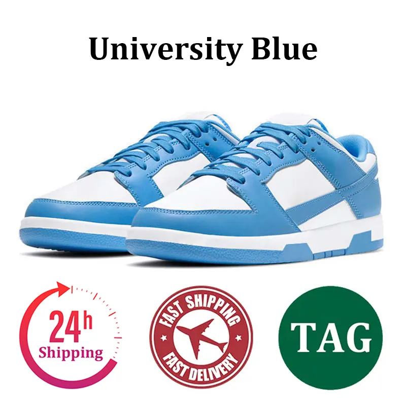 Designer Shoes Men Women Casual Running Shoes Flat Sneakers Panda Triple White Black Orange Pink University Blue Red Green Red Hiking Outdoor Mens Sports Trainers - 6 of 8