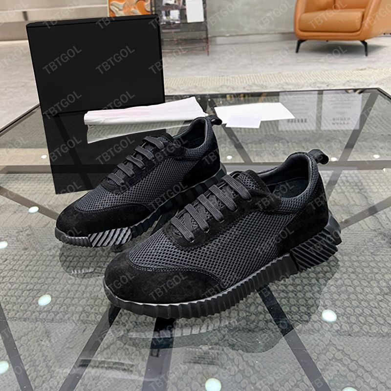 Designer Bouncing Sneakers Luxury Leather Mens Shoes Suede Trainers Fashion Jet Sneaker Breathable Outdoor Sports Casual Shoes 959 - 2 of 8
