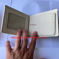 18#Damier White Wallet(No Box)
