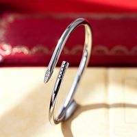 5mm silver with diamonds