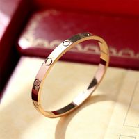 6mm diamond free rose gold
