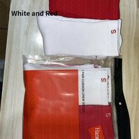 WhiteandRed 2 pairs