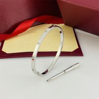 narrow silver all white diamond