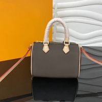 Brown flower 16cm fixed strap