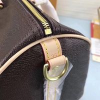 Brown flower 35cm detachable strap
