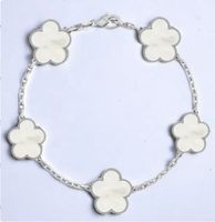 silver white bracelet