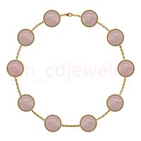 Gold + pink