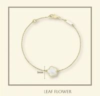 bracelet gold+white