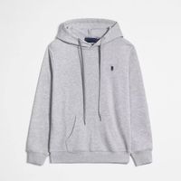 12#grey pullover with black logo